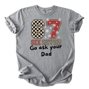 Funny six seven Family Christmas Pajama, 6 7 Matching Holiday Apparel for the Whole Family