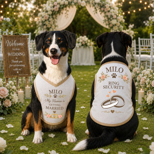 My Human Is Getting Married - Personalized Pet Suit