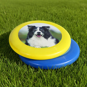 Custom Photo Frisbee, Personalized Plastic Frisbee, Perfect Gift For Outdoor Sports Enthusiasts, Unique Custom Photo Frisbee