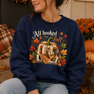 Fall Book Pumpkin Sweatshirt, Thanksgiving Book Reader Hoodie, Fall Bookish Hoodie, Pumpkin Book T-Shirt, Pumpkin Sweater, Fall Gift