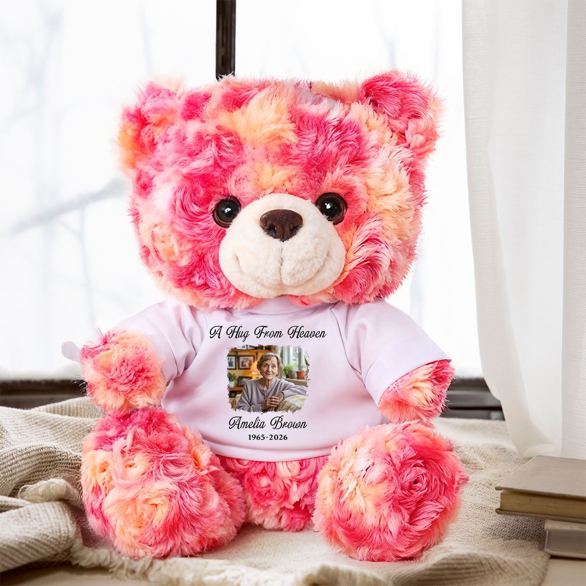 Cardinal A Hug From Heaven - Personalized Teddy Bear 2_75d84c89-481b-4f15-8940-f6957f57f96c.png