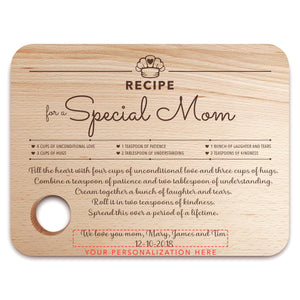 Personalized Cutting Board, Best Mom Ever, Mom Board, Special Gift for Mom, Chopping Board Gift, Super Mom, I Love You Mom, Mom Gift, Gift for Mom