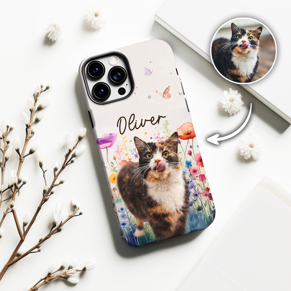 Upload Photo Watercolor Pet - Personalized Phone Case 2_78043430-77dc-4afc-b571-3a17592c8de6.png