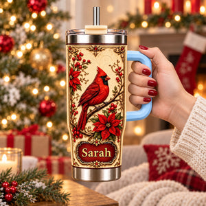 Personalized Cardinal Memorial Gift Tumbler
