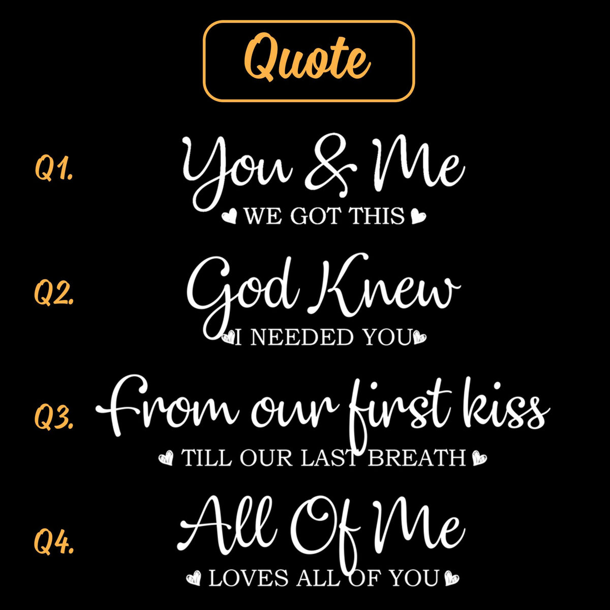 You & Me We Got This - Personalized Couple Name Led Night Light - Couple Home Decoration, Custom Letter Gift For Couple, Wedding Anniversary