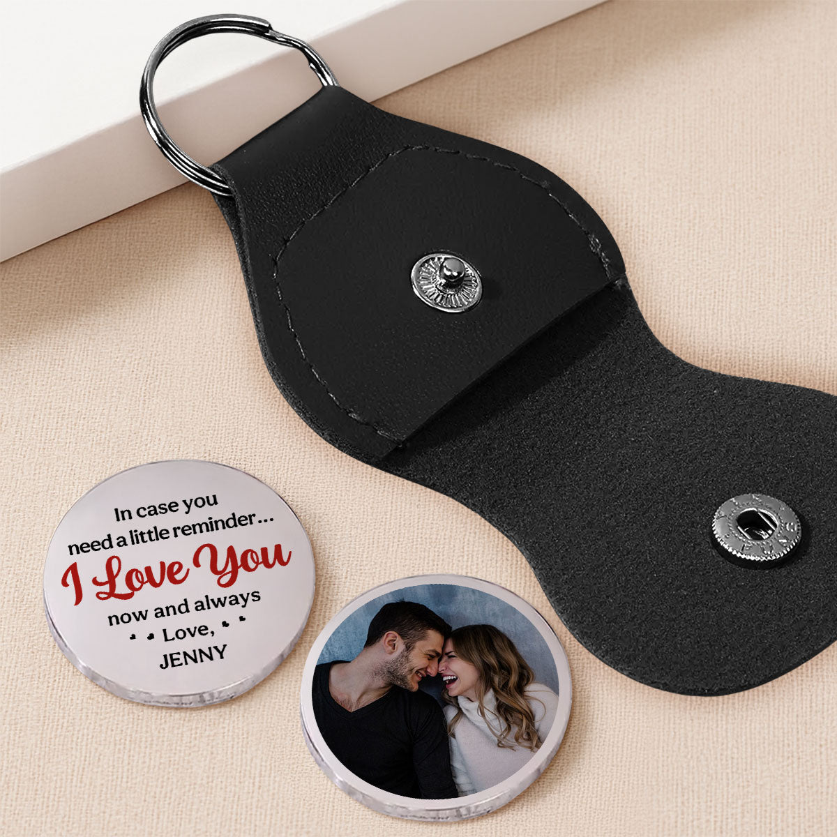 In Case You Need A Little Reminder - Personalized Pocket Hug - Gift For Couple, Anniversary Gift