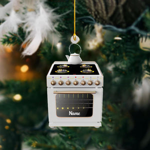 Kitchen Electric Stove Christmas Ornament, Xmas Tree Decor, Loved Kitchen Electric Stove Ornament, Christmas Ornament