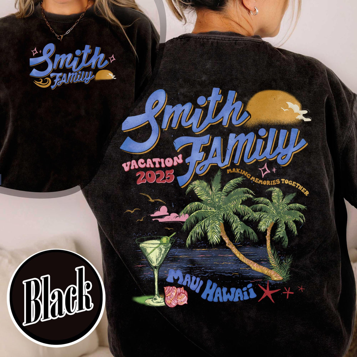 Custom Family Vacation 2025 Shirt, Making Memories Together Family Matching Shirt, Custom Family Beach Trip Shirt, Summer Family Shirt