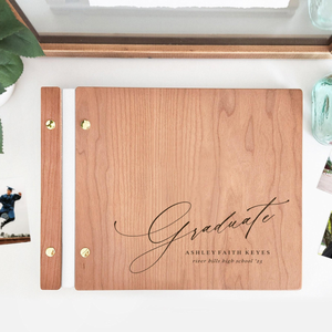 2026 Graduation Guest Book | Junior High, High School, or College Graduate Guest Book Photo Book | 2026 Personalized Graduation Gift for Her