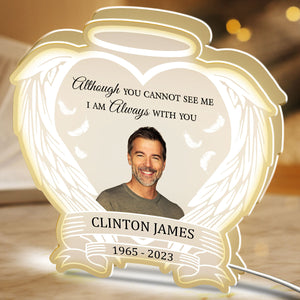 Always Shine In My Heart - Personalized Acrylic Light Box - Memorial Gift