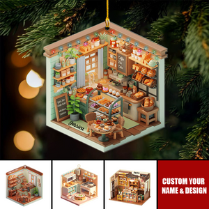 Baking Room Personalized Christmas Ornament, Gifts For Baker