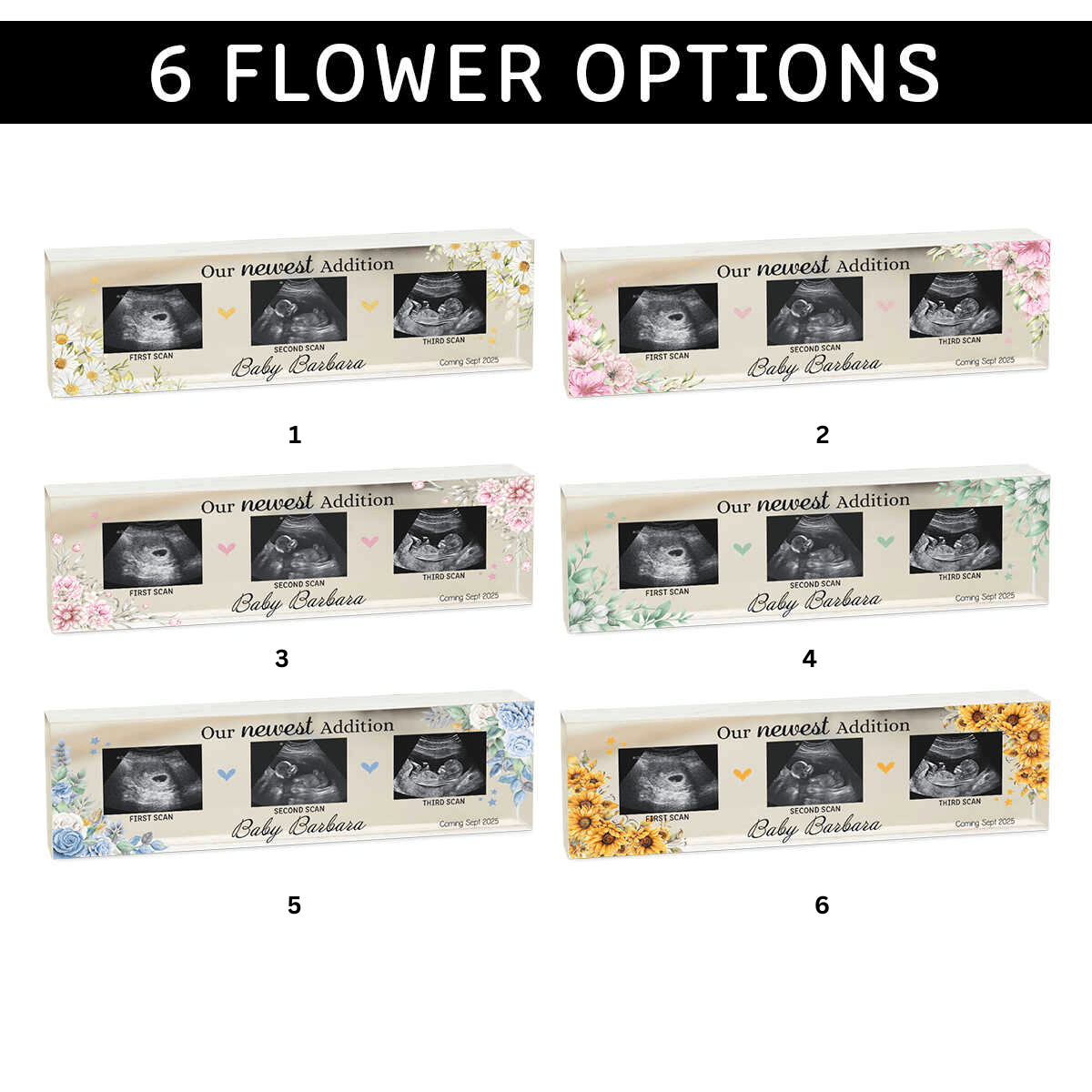 Our Newest Addition - Personalized Name Plate - Gift For New Mom Dad, Mother's Day Gift