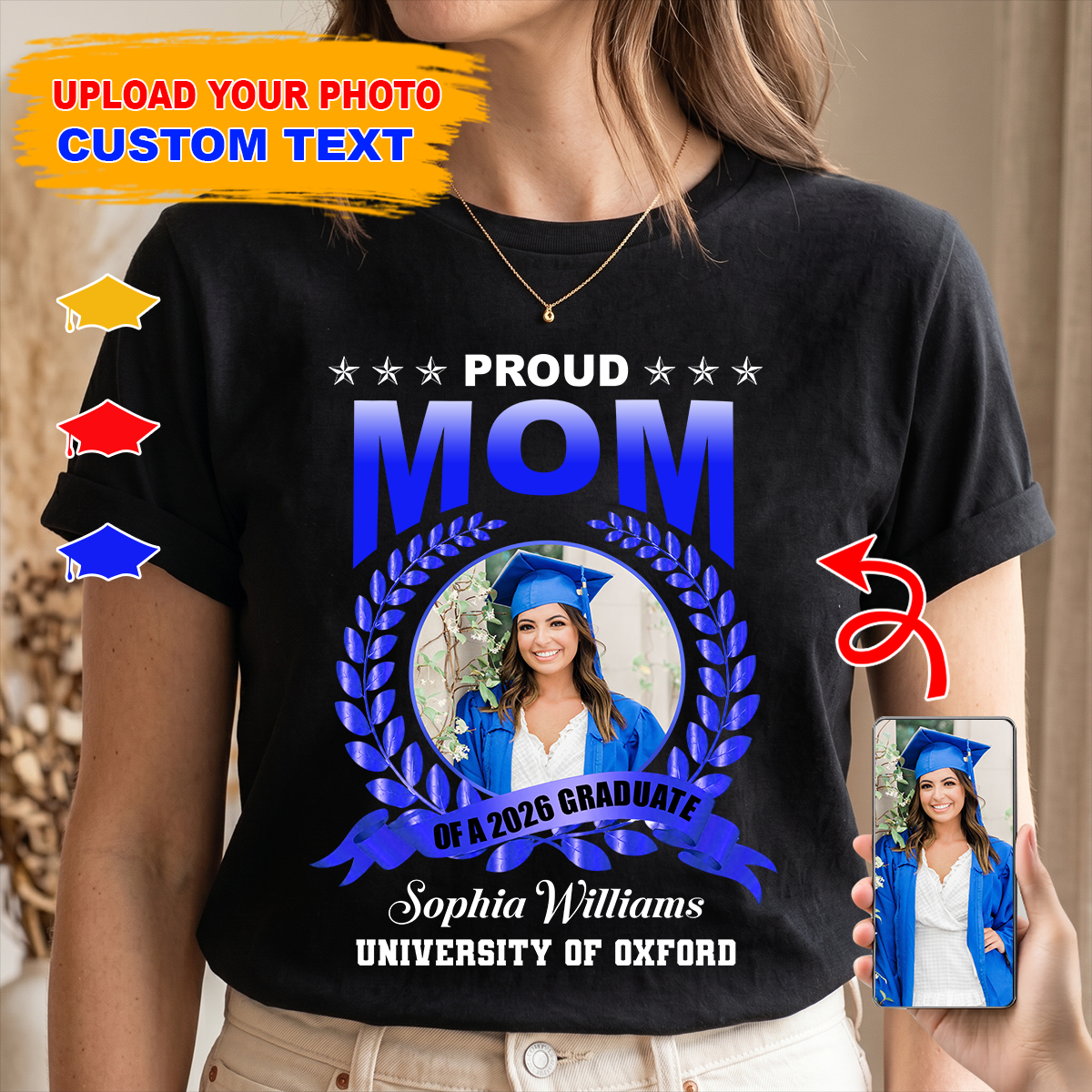 Congrats Future 2026 Personalized Graduation T-shirt