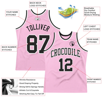 Custom Light Pink Black-White Authentic Throwback Basketball Jersey 2_9fbb067b-96c3-46e1-a61e-056869f57094.png