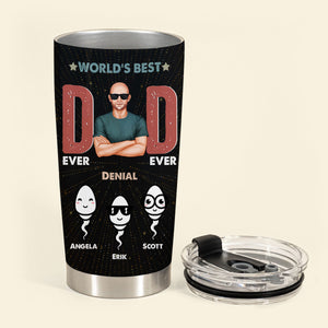 Thank You For Sharing Your DNA Dad - Personalized Tumbler - Gift For Father, Father's Day