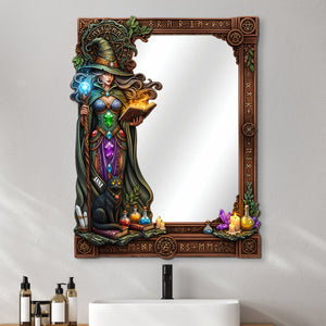 Mysterious Wall Hanging Mirror Personalized Gifts For Witch Lovers
