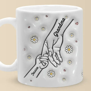 Mom And Kids Hold Hand - Personalized 3D Inflated Effect Printed Mug - Gift For Mother 2_50cac081-5654-430c-8942-a929ecce0891.jpg?v=1713947901