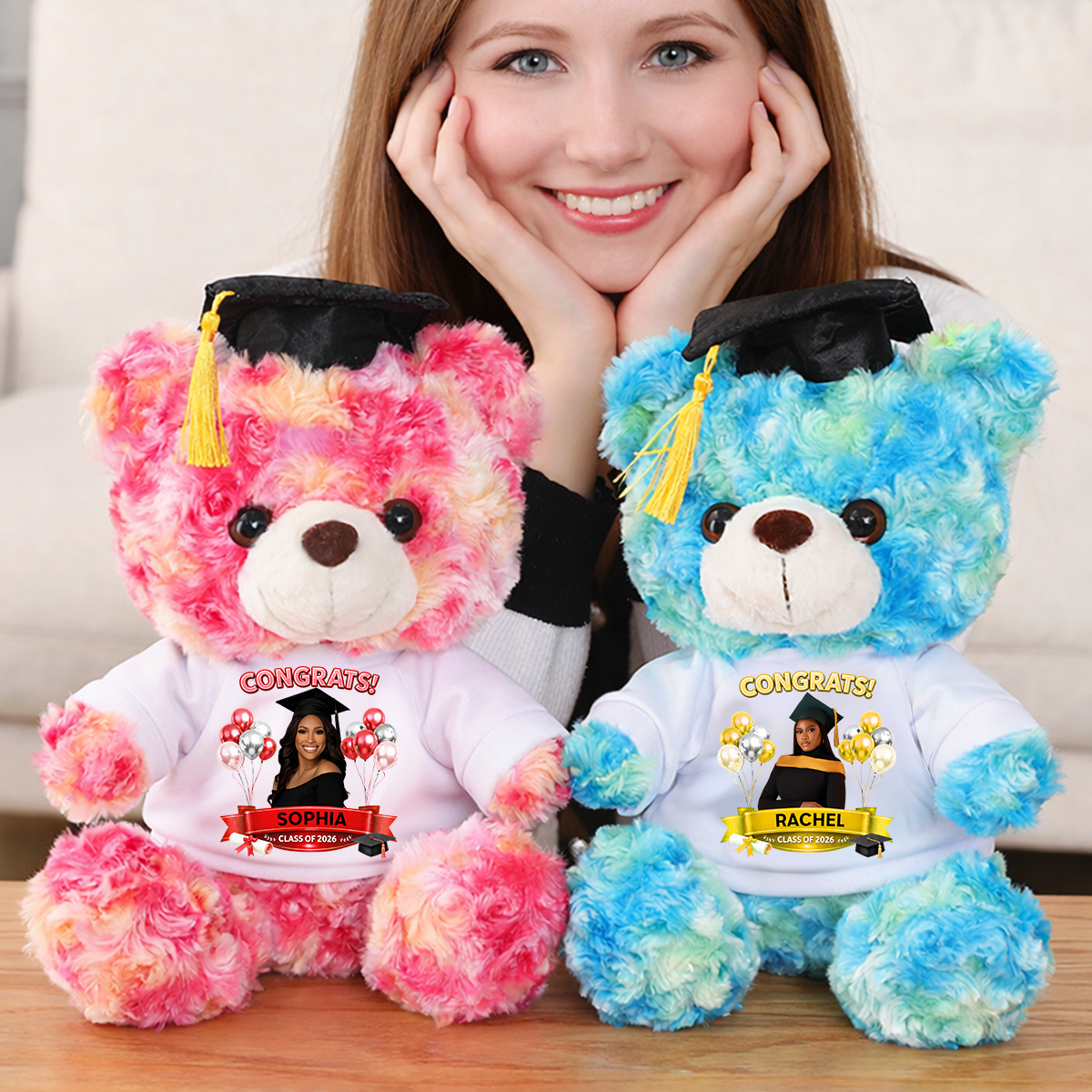 Congrats Graduation - Personalized Graduation Teddy Bear 2_a816962c-0598-4394-a165-21588cc77f5f.png