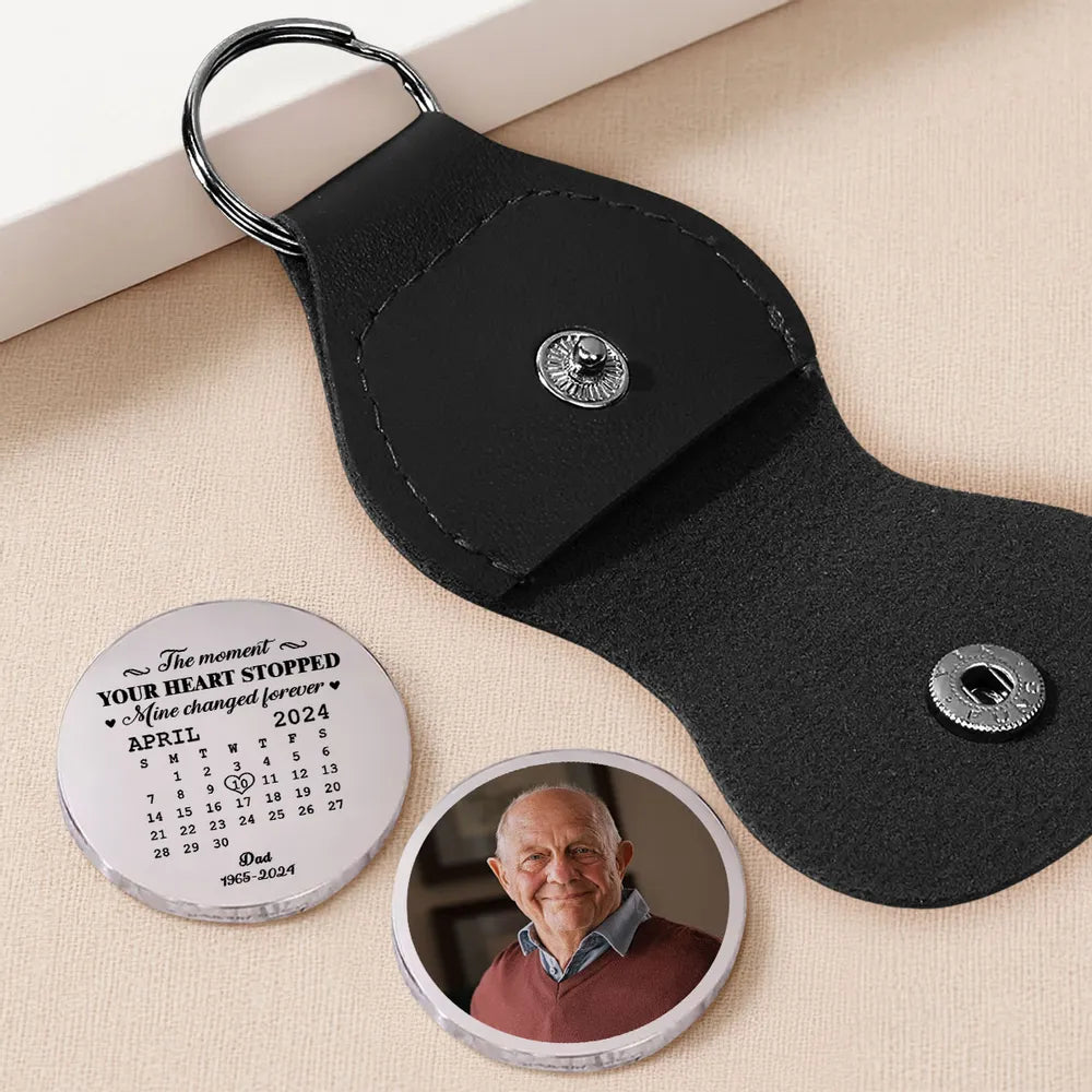 The Moment Your Heart Stopped - Personalized Pocket Hug - Memorial Gift