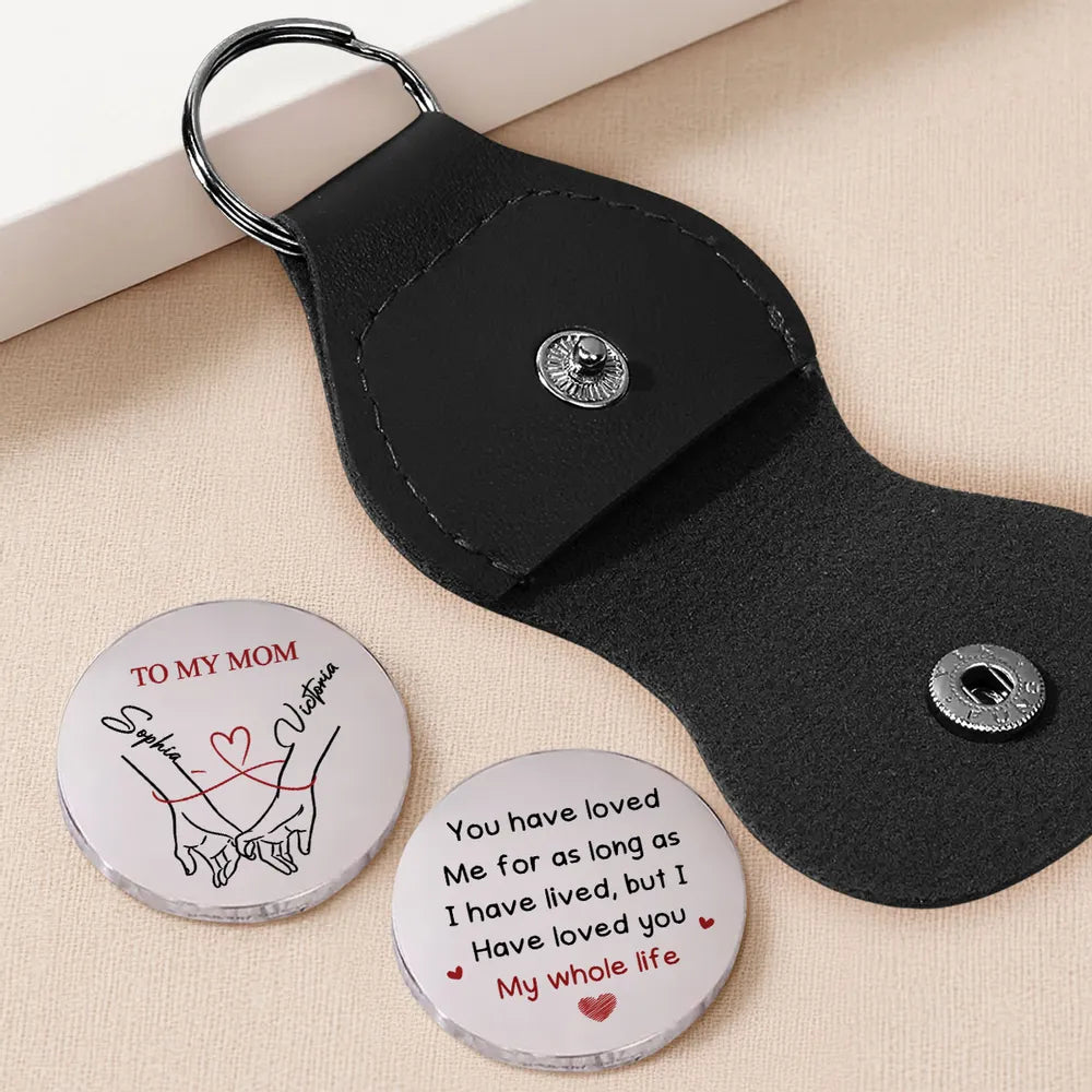 To My Mom I Love You For My Whole Life - Personalized Pocket Hug - Gift For Mom, Mother's Day Gift