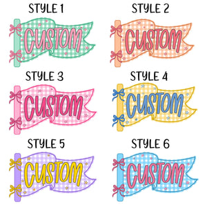 Comfort Colors Custom Grade & Name Teacher Shirt, Pennant Flag Teacher Tee, Teacher Team Shirt, First Second Third Fourth Fifth Grade Shirt