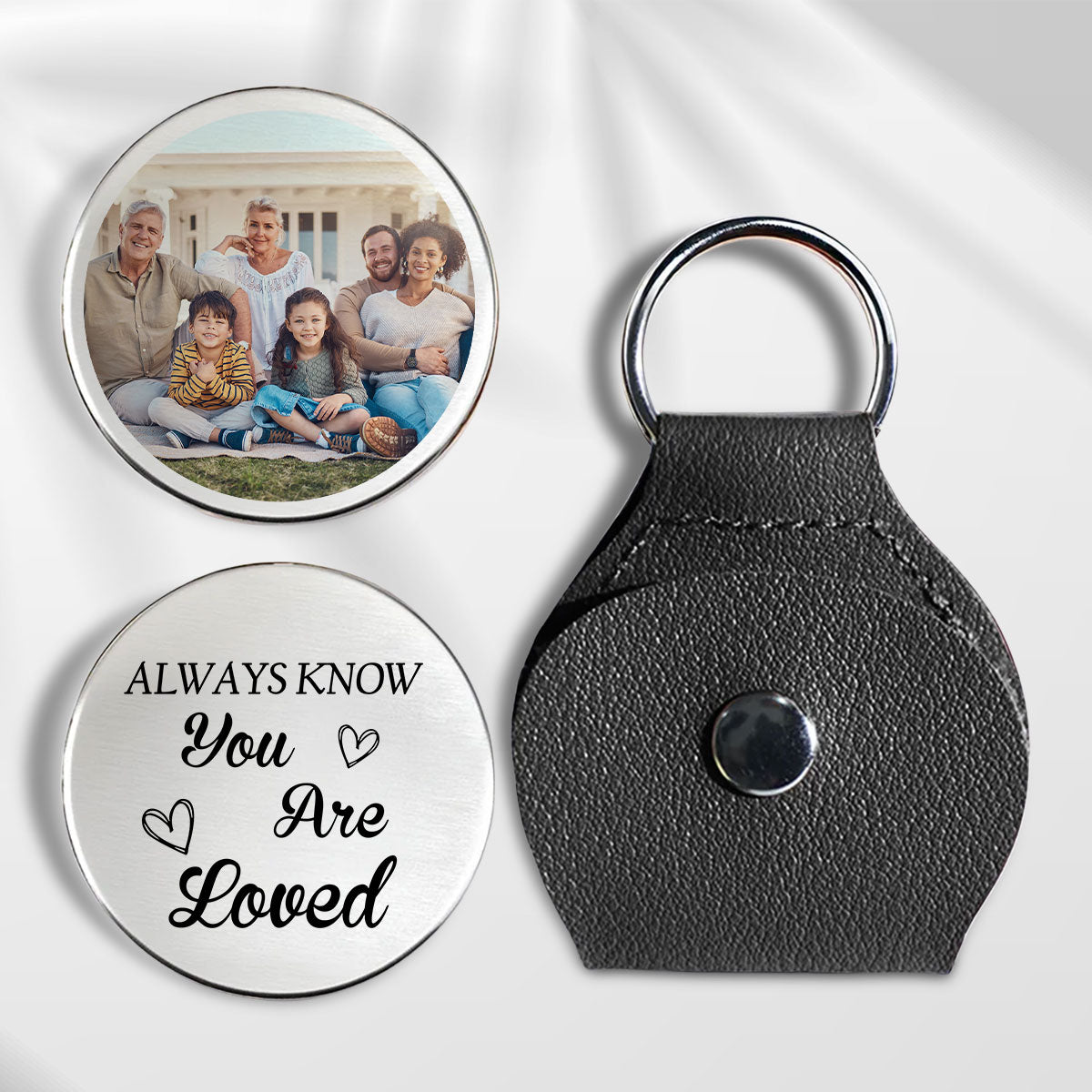 Always Know You Are Loved - Personalized Pocket Hug - Gift For Family