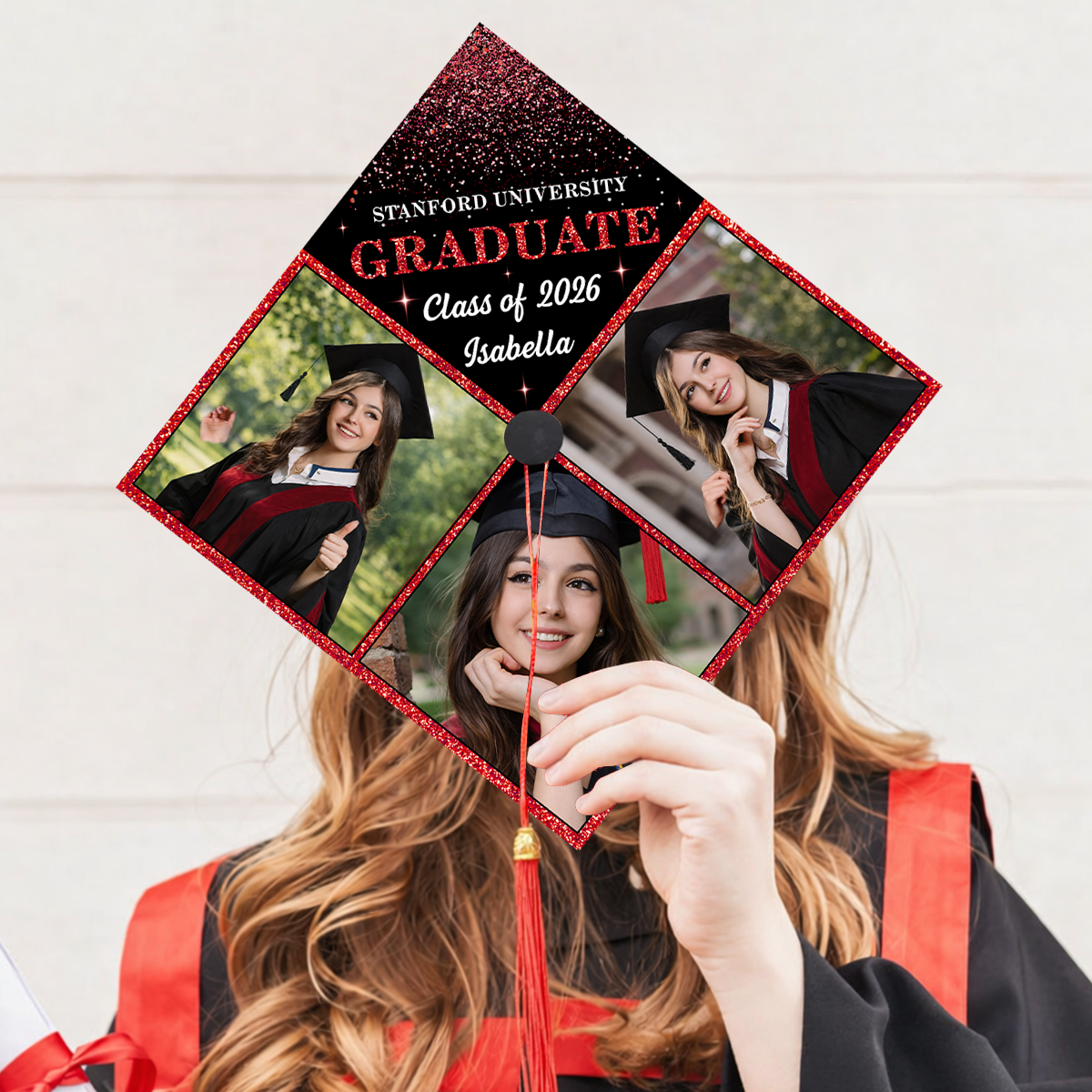 Glitter Graduation Cap Topper - Decorations For Grad Cap 2_ab8cea3e-44ee-41ba-a8e3-b738d31ca04e.png