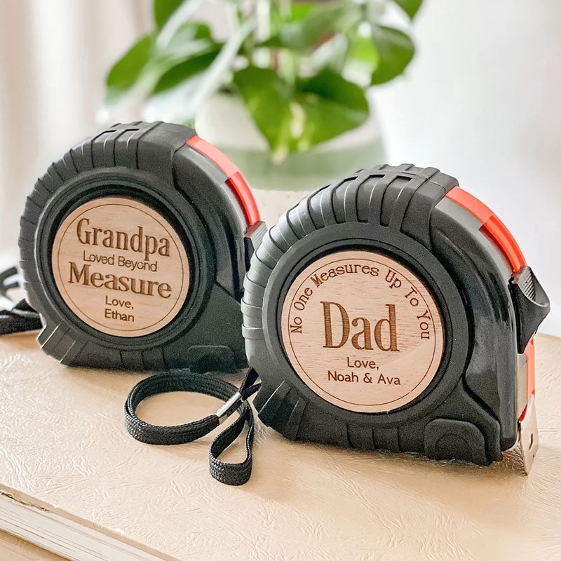 Loved Beyond Measure - Personalized Tape Measure - Father's Day, Birthday Gift For Dad, Grandpa