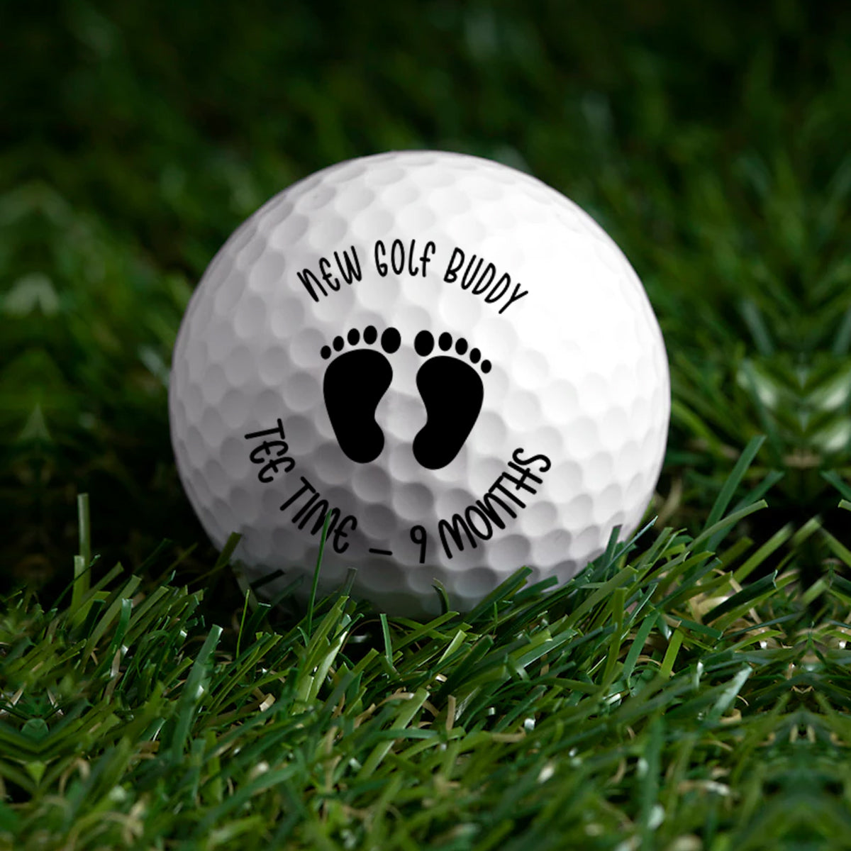 Pregnancy Announcement, Custom Golf Balls, Pregnancy Reveal, Grandpa Announcement, New Golfing Buddy, New To The Club, Promoted to Grandpa