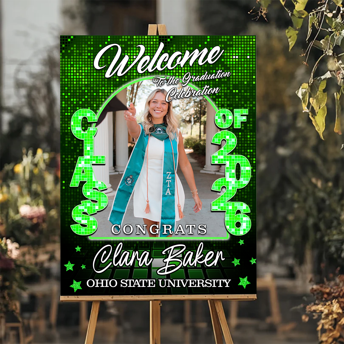 2026 Disco Graduation Welcome Sign Photo Party Sign 2_b6773aad-2201-4208-8263-22f76063c3f2.png