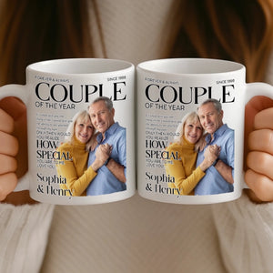 Couple Of The Year - Personalized Mug - Anniversary Gift, Valentine's Day Gift For Couple