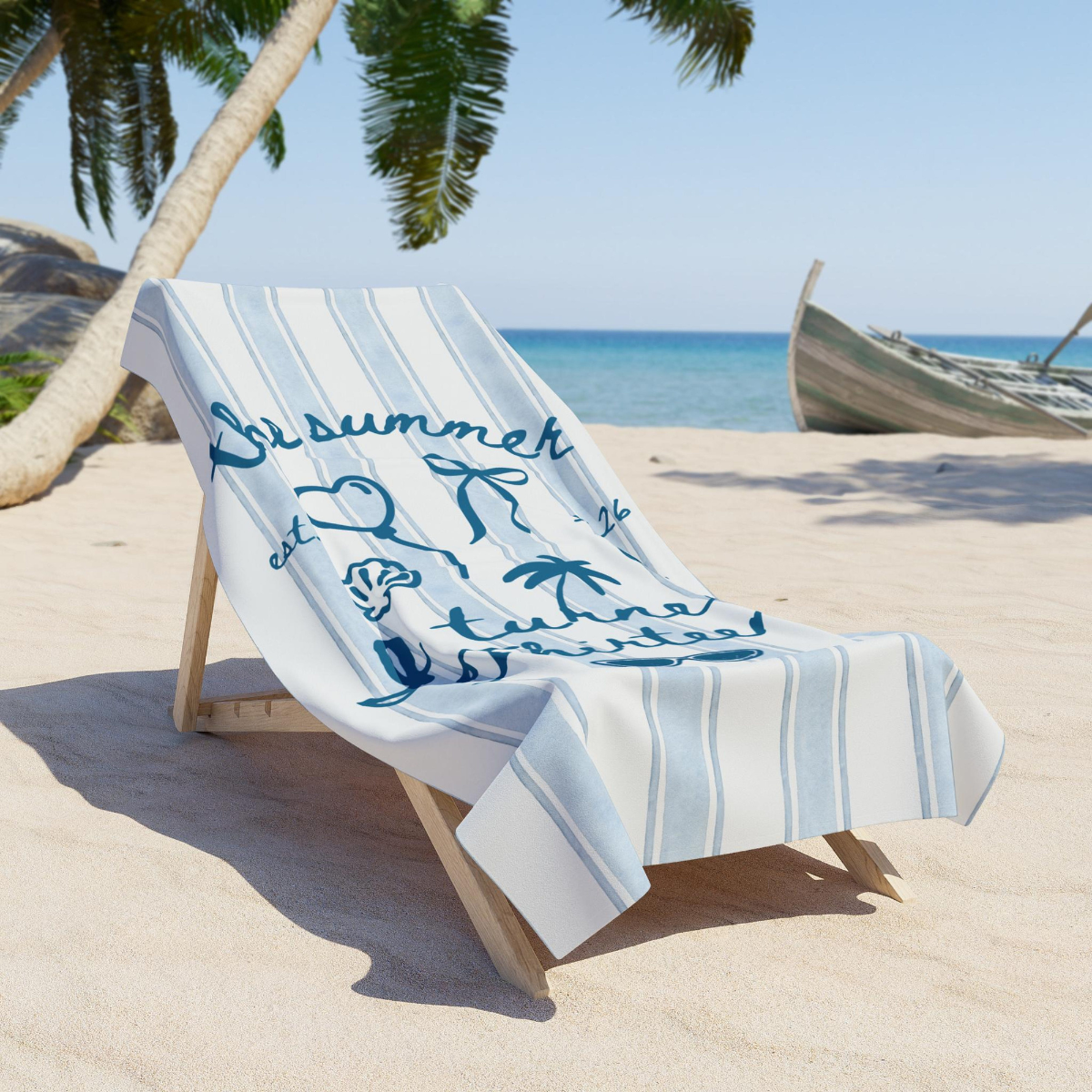 13th Birthday Gift For Her, The Summer I Turned 13 Coastal Beach Towel, Teenager Girl Bday Gift for Daughter