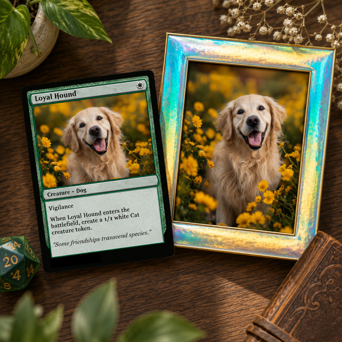 Custom Cards, Custom MTG Style Card, high quality custom cards, Father's Day gift, Gift for husband, Gamer gifts, Personalized Cards