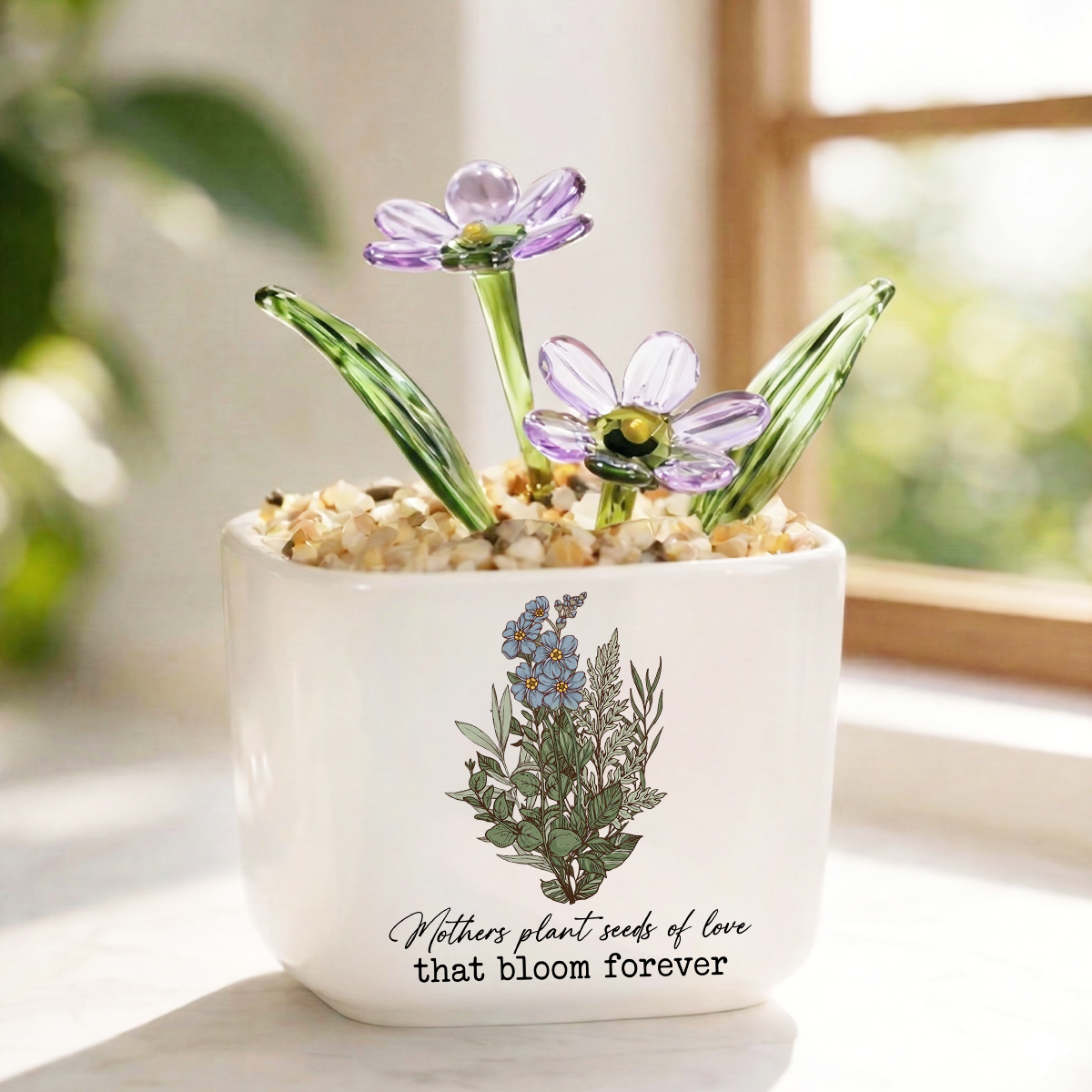 Seed Of Love - Personalized Glass Everlasting Flowers