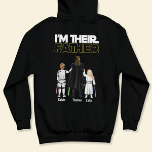 I'm Their Father - Personalized Apparel - Gift For Father, Daddy, Father's Day, Birthday Gift