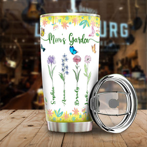 Mommy's Garden - Personalized Tumbler - Gift For Mother