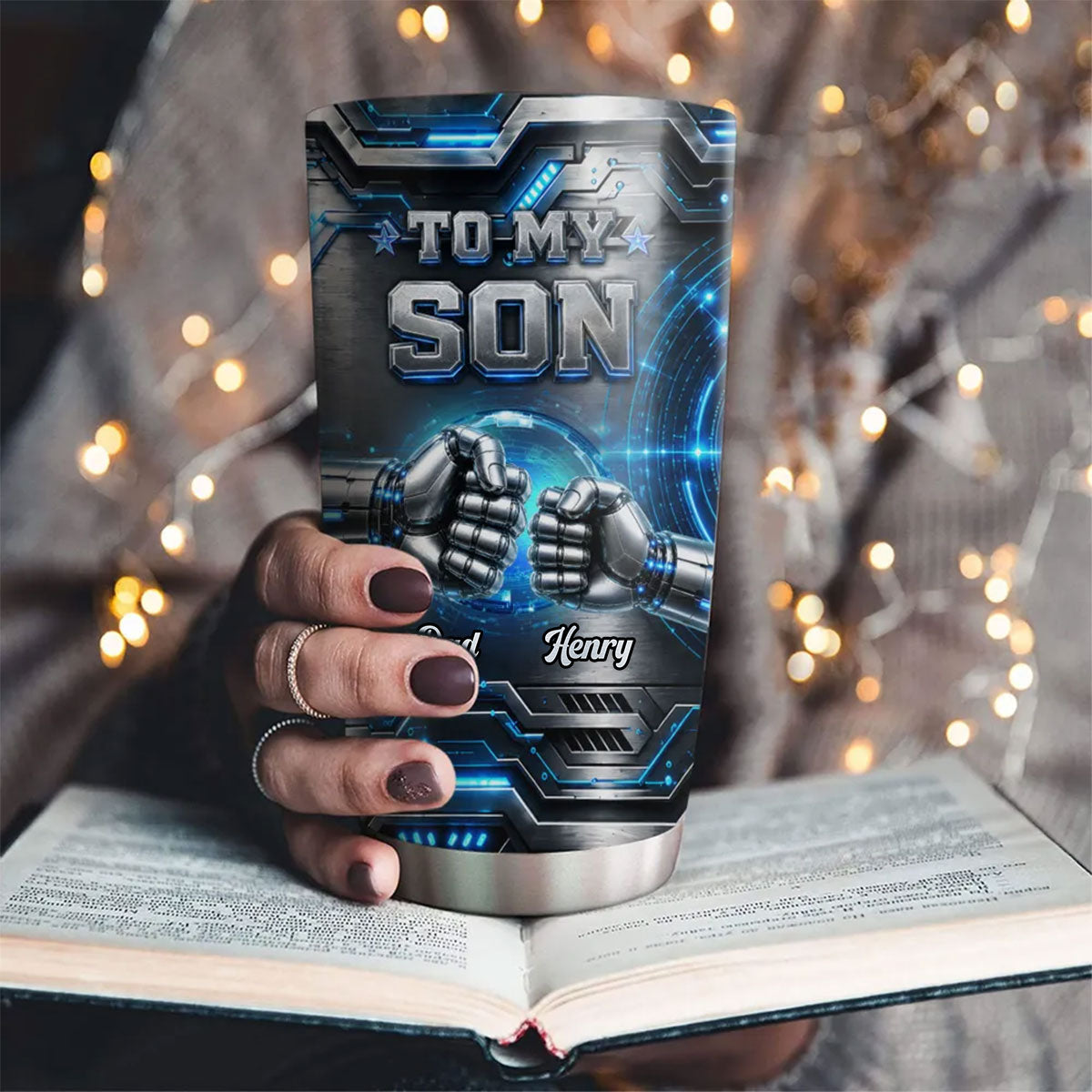 Stay Strong Trust Yourself - Personalized Custom 3D Effect Tumbler