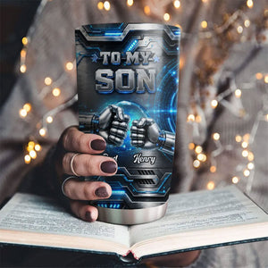 Stay Strong Trust Yourself - Personalized Custom 3D Effect Tumbler