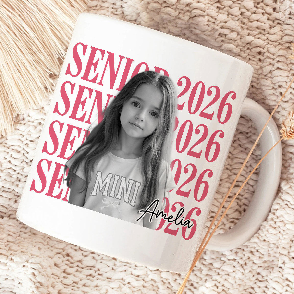 Senior 2026 - Personalized White Mug