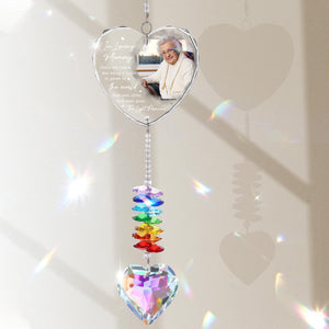 Personalized Crystal Pendant Ornament Gifts For Loss Of Loved One, Sympathy Gifts For Loss Of Mother, Memorial Gifts For Loss Of Dad, Memorial Ornament