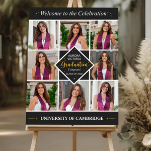 Custom Photo Personalized Graduation Welcome Sign Party 2_cc128248-6089-4554-b2d6-7bff14d18d56.png