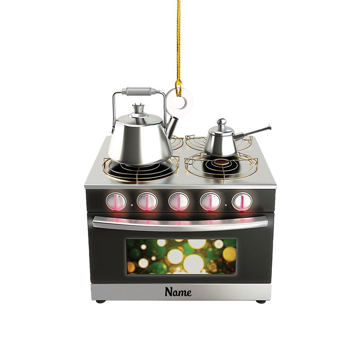 Kitchen Electric Stove Christmas Ornament, Xmas Tree Decor, Loved Kitchen Electric Stove Ornament, Christmas Ornament