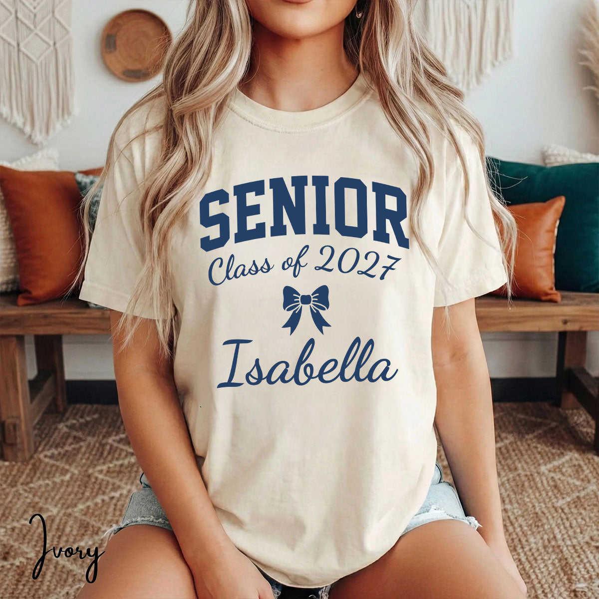 Personalized Name Senior - Class of 2027 - Personalized Shirt