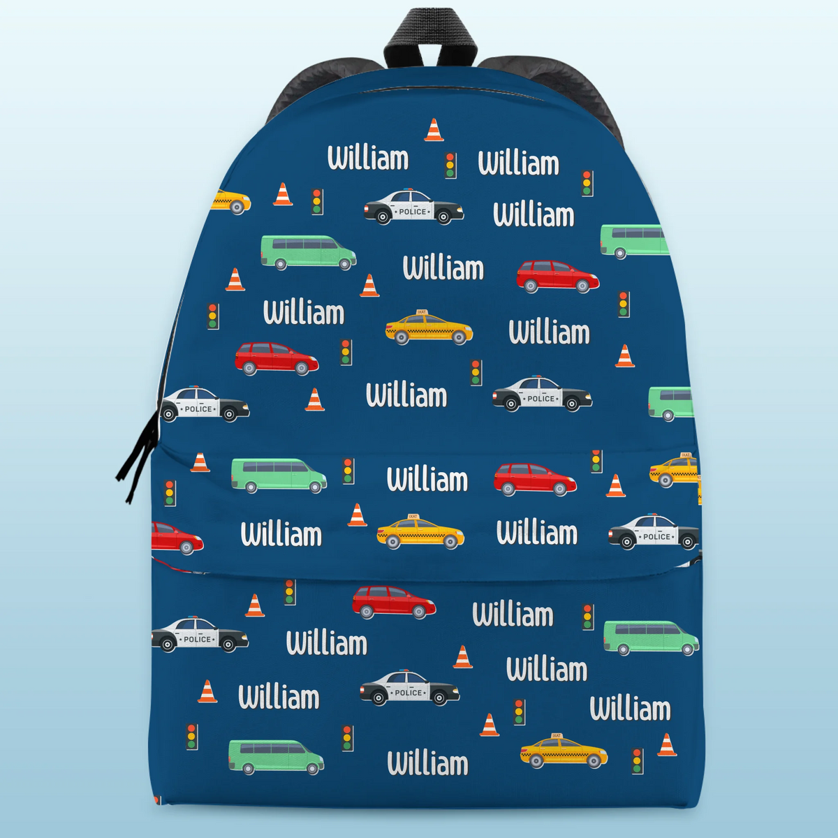 All Roads Lead To Fun - Personalized Backpack - Gift For Kid, Back To School Gift
