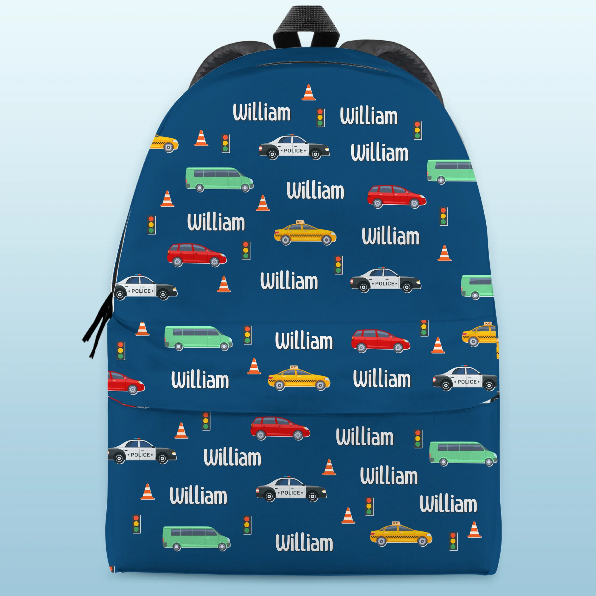 All Roads Lead To Fun - Personalized Backpack - Gift For Kid, Back To School Gift