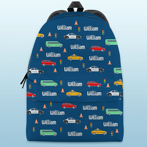 All Roads Lead To Fun - Personalized Backpack - Gift For Kid, Back To School Gift