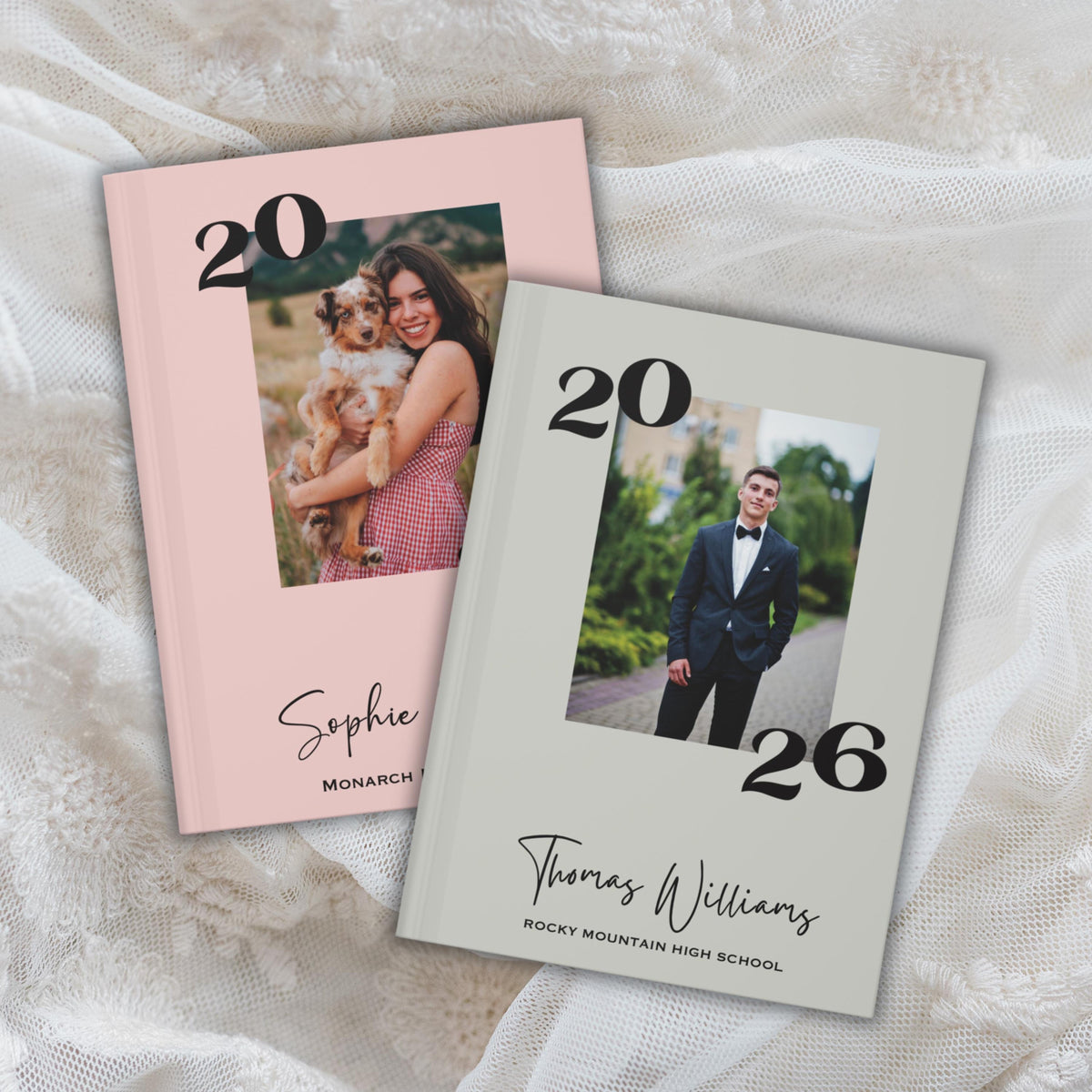 Graduation Note Book, Class of 2026 Grad Party Book, High School Collage Graduation Gift, Graduation Advice Book, Personalized Custom