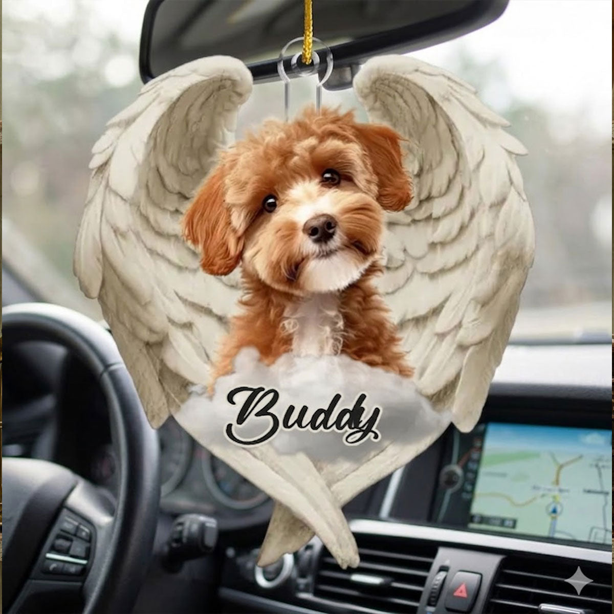 No Greater Companion, No Better Friend - Memorial Personalized Custom Ornament - Acrylic Custom Shaped - Sympathy Gift, For Pet Owners Lovers