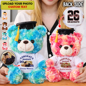 Congrats Class Of 26 Personalized Graduation Teddy Bear 2_d7995430-e9c9-4a46-b97e-f3aeda5cf367.png