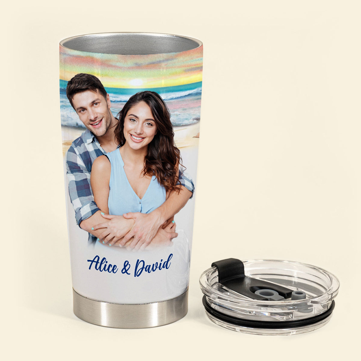 When We Get To The End Of Our Lives Together - Personalized Tumbler - Gift For Husband